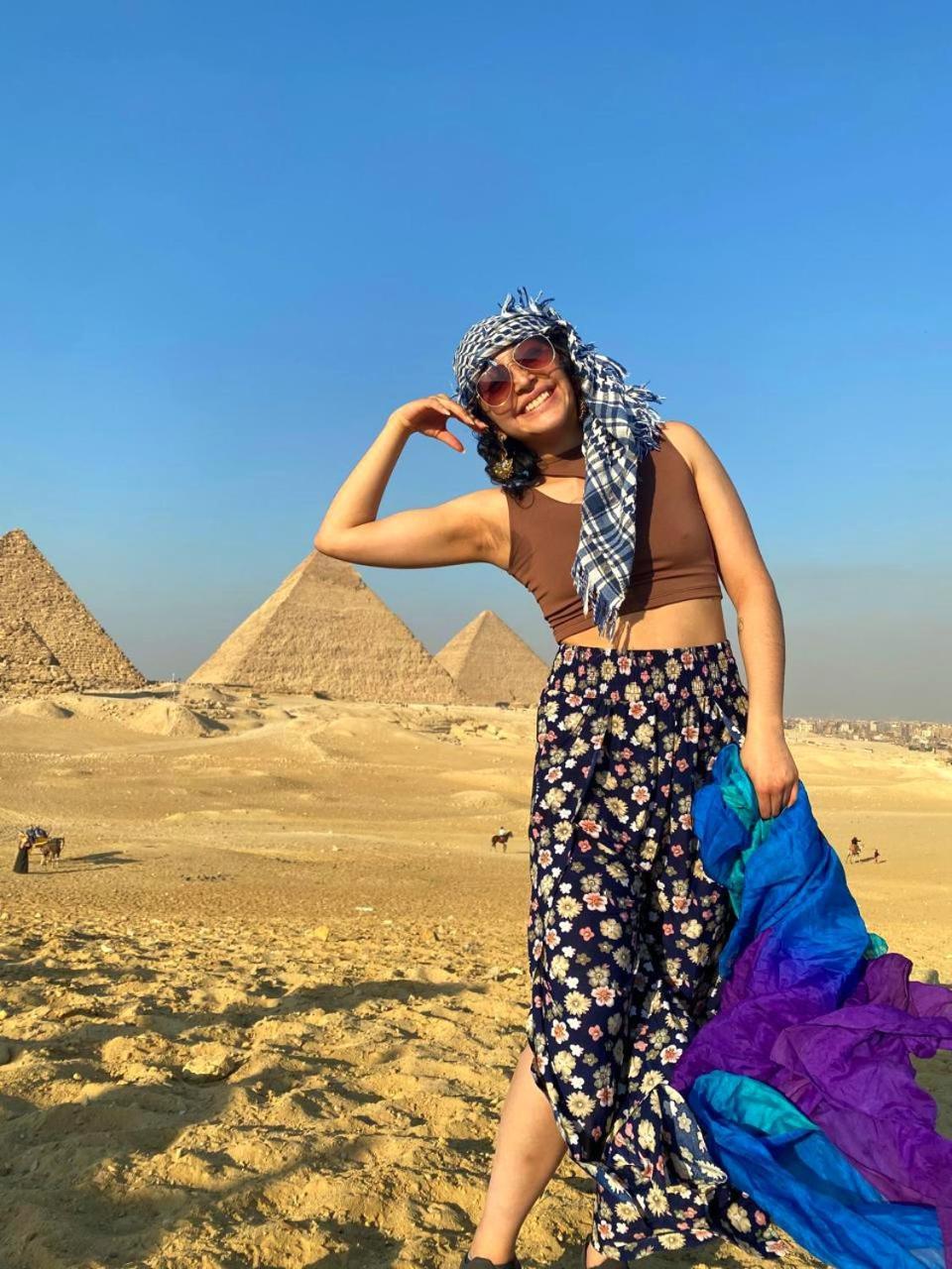 Grand Golden Pyramids View Hotel Kafrat al Jabal ภายนอก รูปภาพ