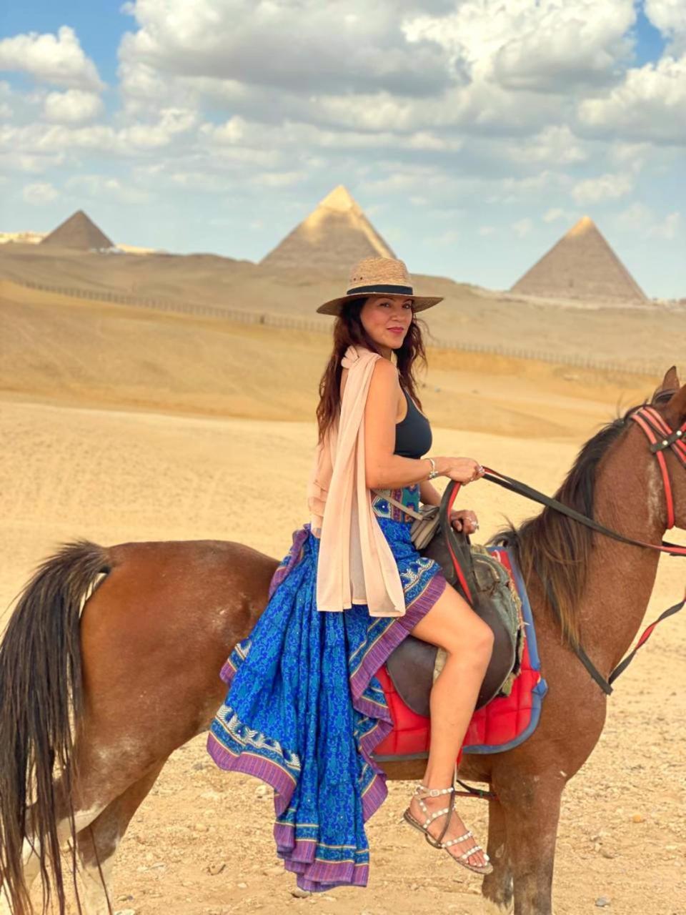Grand Golden Pyramids View Hotel Kafrat al Jabal ภายนอก รูปภาพ