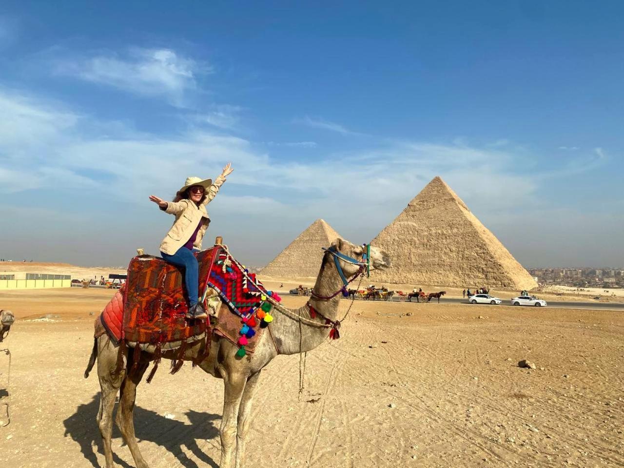 Grand Golden Pyramids View Hotel Kafrat al Jabal ภายนอก รูปภาพ