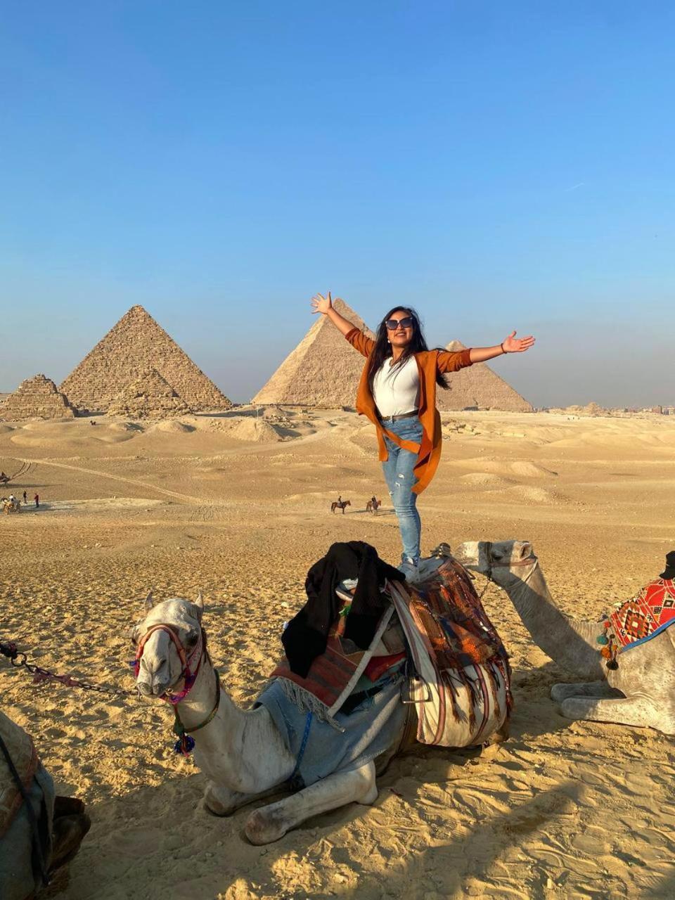 Grand Golden Pyramids View Hotel Kafrat al Jabal ภายนอก รูปภาพ